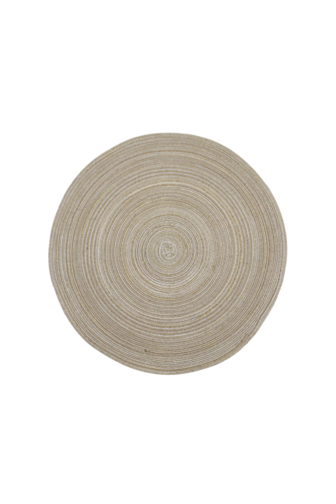 jute table mat 1pc 38x38cm white china d813 - Image 2