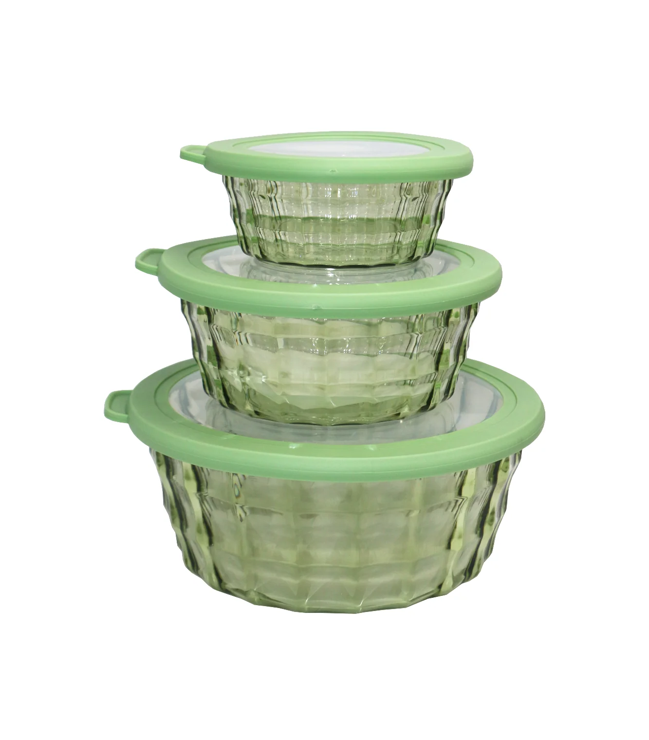 acrylic box set 3pc round china 21877 - Image 2