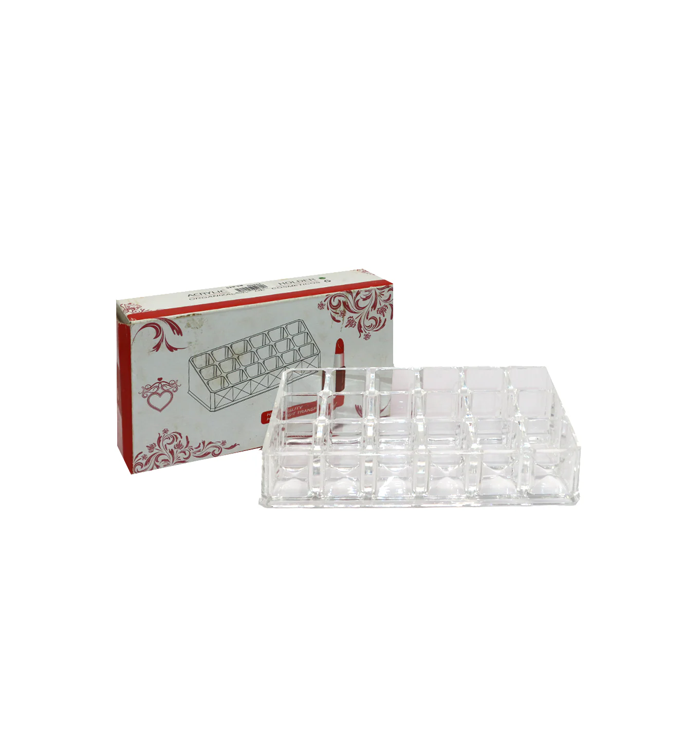acrylic cosmetics organizer 18 hole china - Image 2