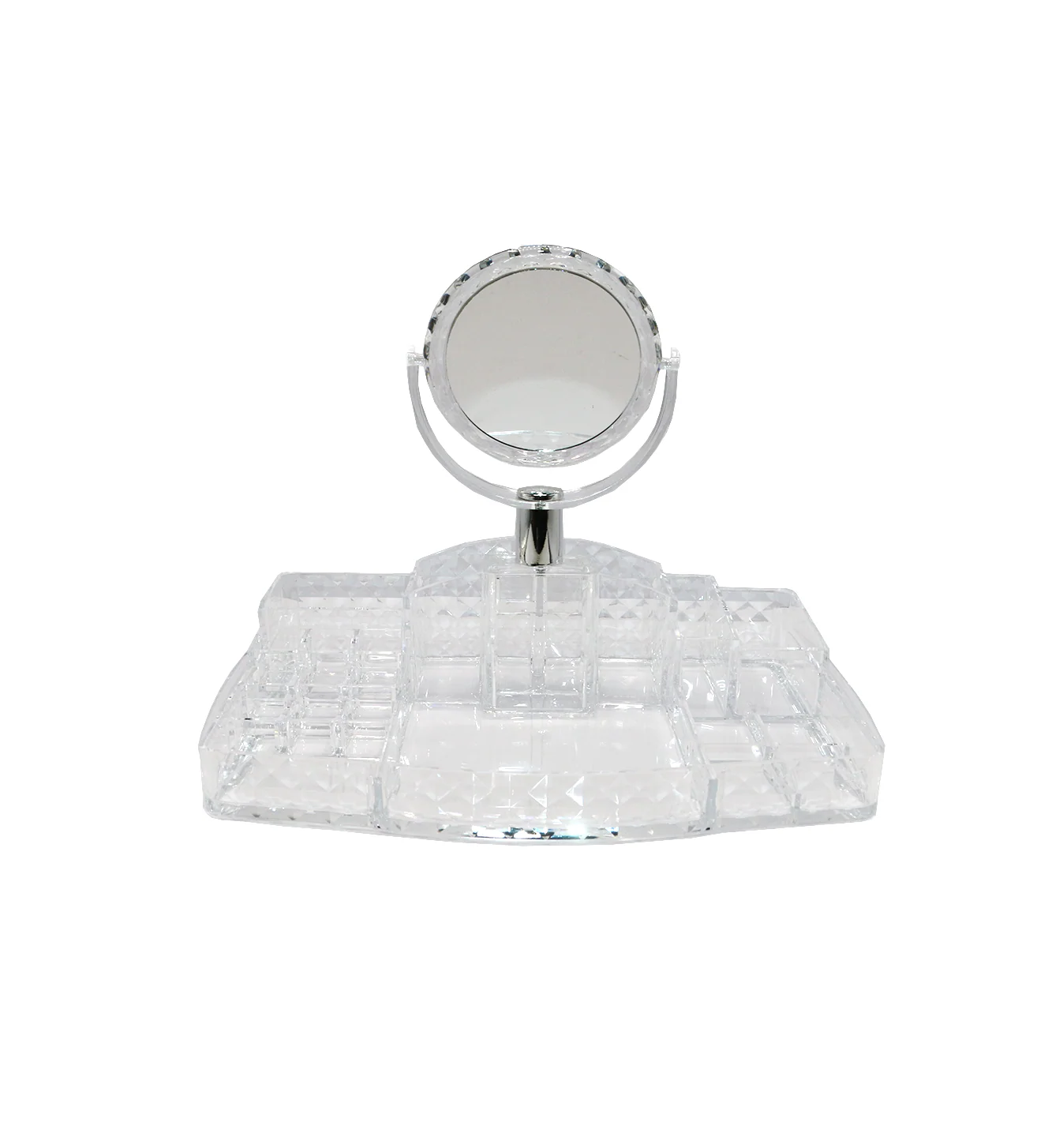 acrylic cosmetics organizer with mirror china 3801 - Image 2