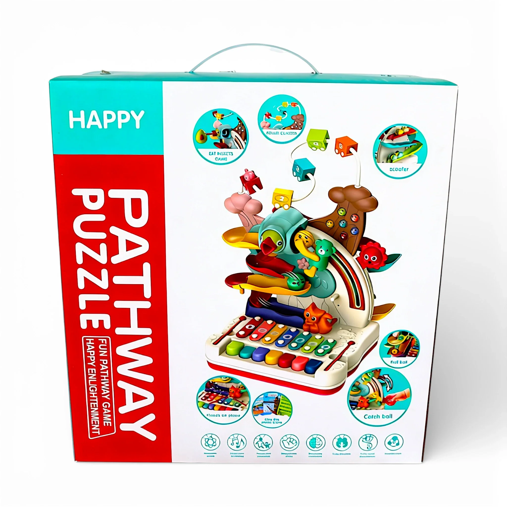 activity puzzle xylophone 7keys colorful china - Image 2