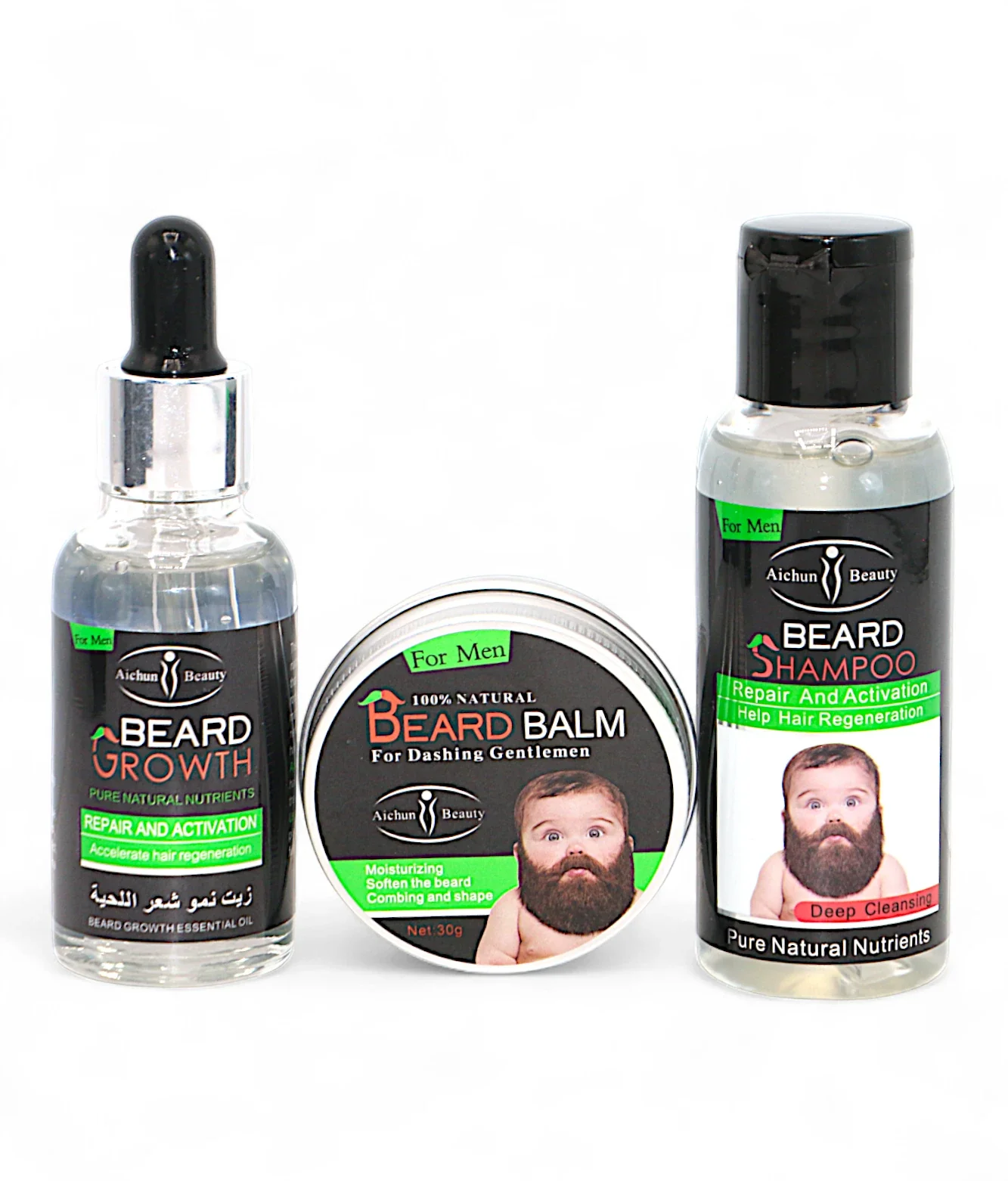 aichun beauty beard kit china ac212-8