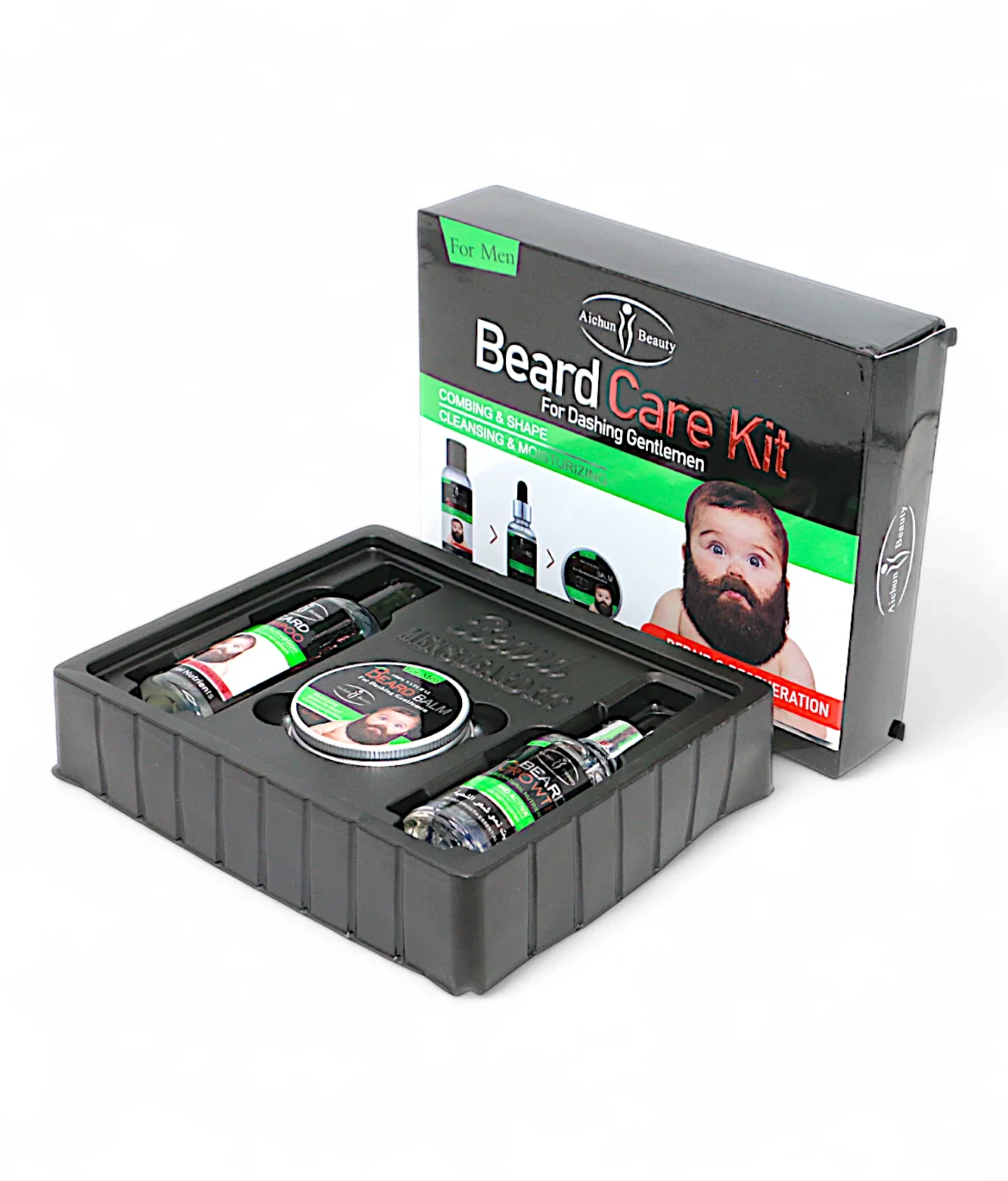 aichun beauty beard kit china ac212-8 - Image 2