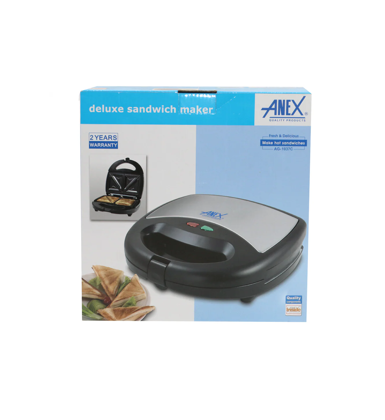 anex sandwich maker ag1037 - Image 2