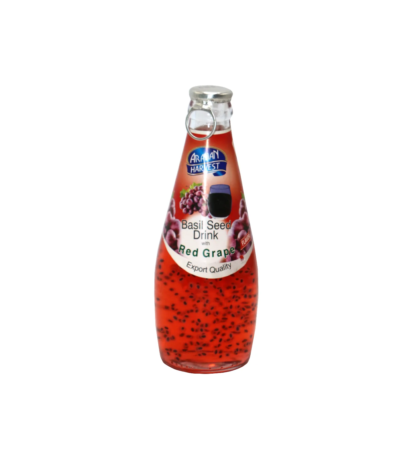 arabian harvest basil seed drink red grape 290ml