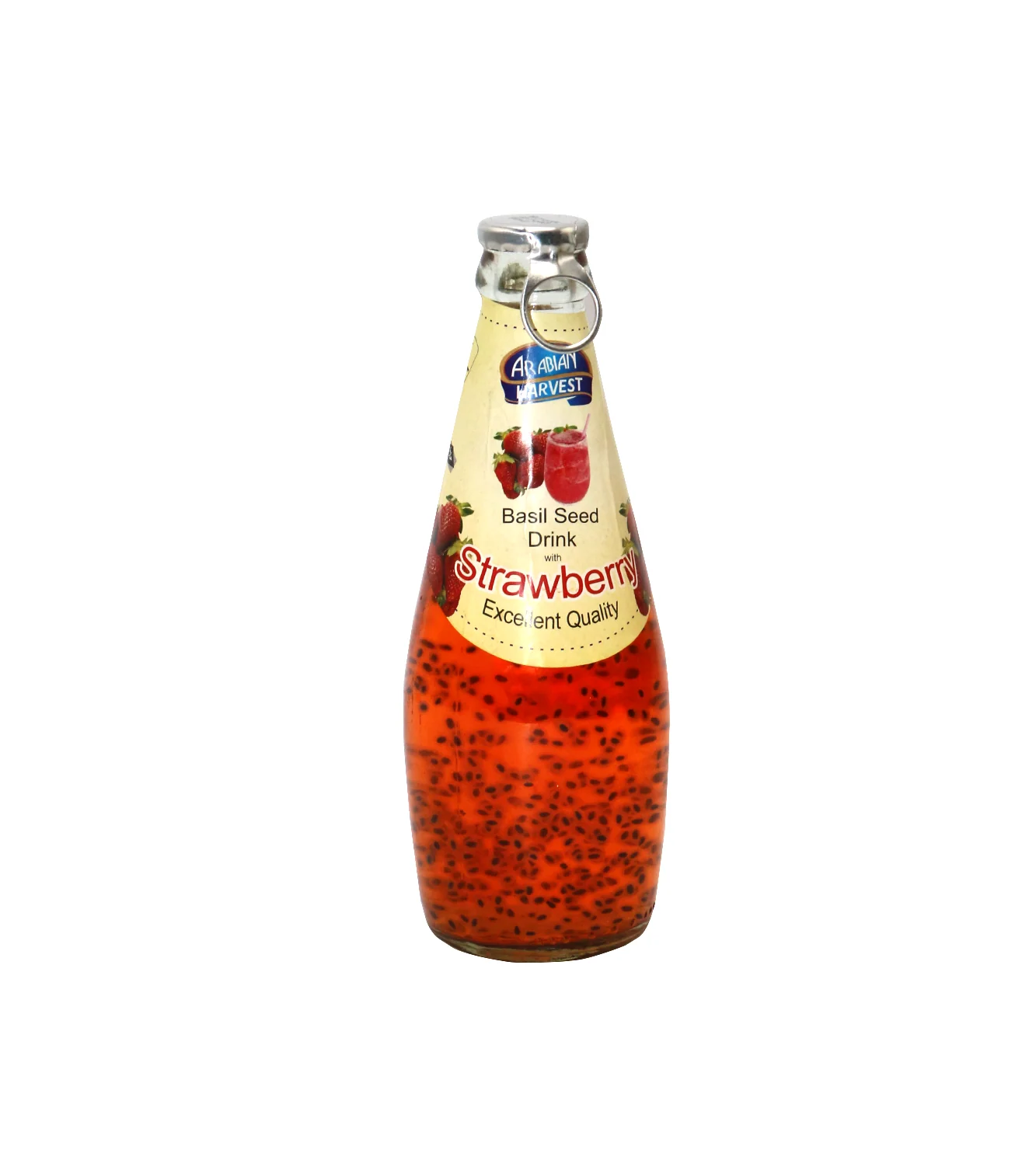 arabian harvest basil seed drink strawberry 290ml