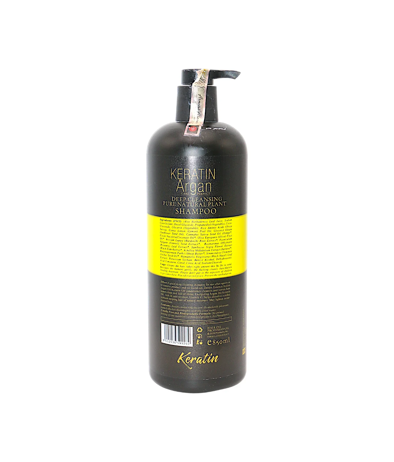 armame shampoo keratin argan 850ml china - Image 2