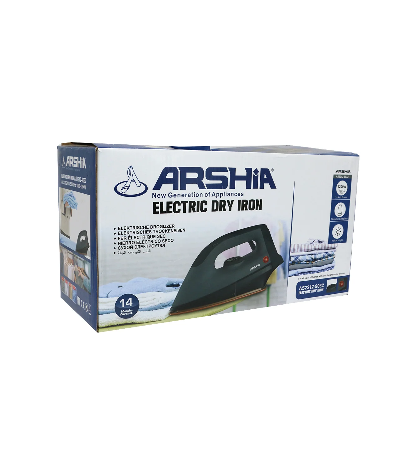 arshia electric dry iron china as2212-9032 - Image 2