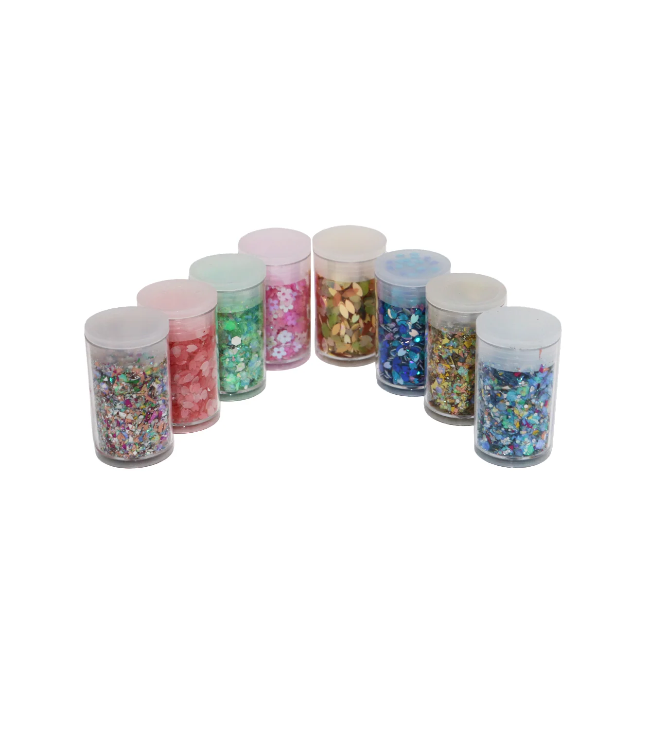 art and craft confetti bottle 8pc china 92091 - Image 2