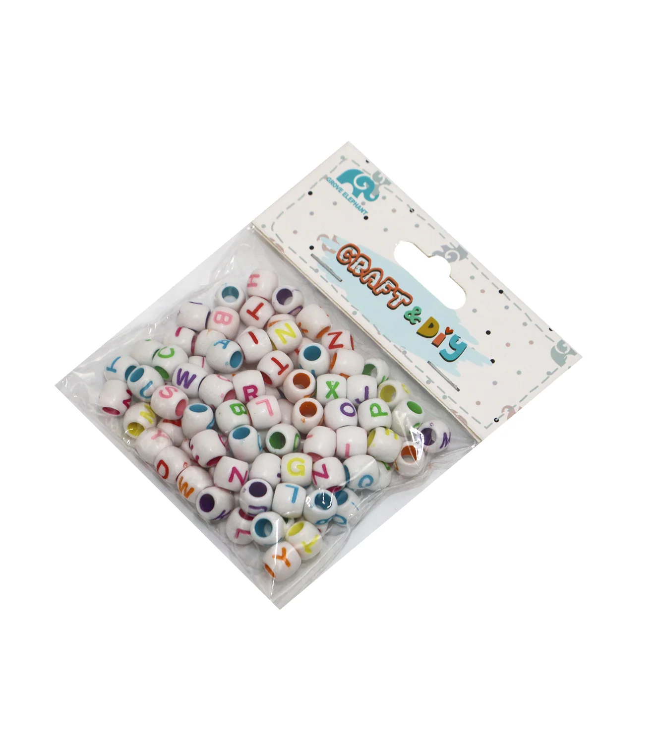 art and craft plastic alphabet beads - Image 2