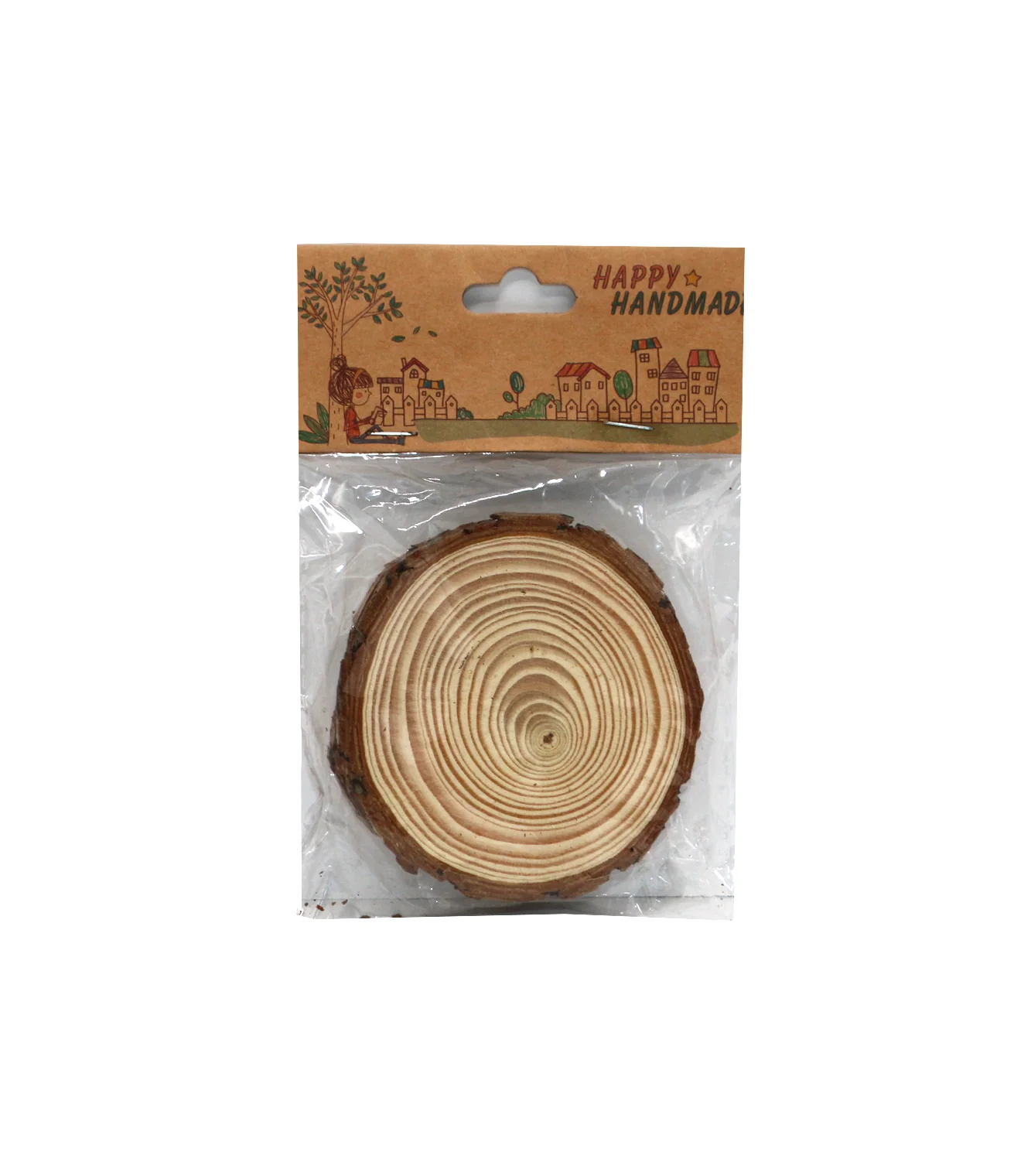 art & craft wooden block 2pc - Image 2