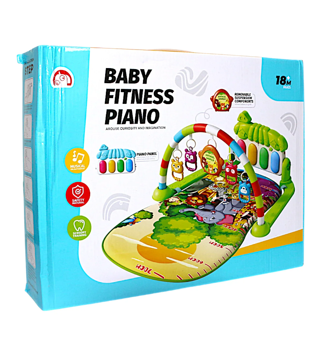 baby fitness piano 1688-60 - Image 2