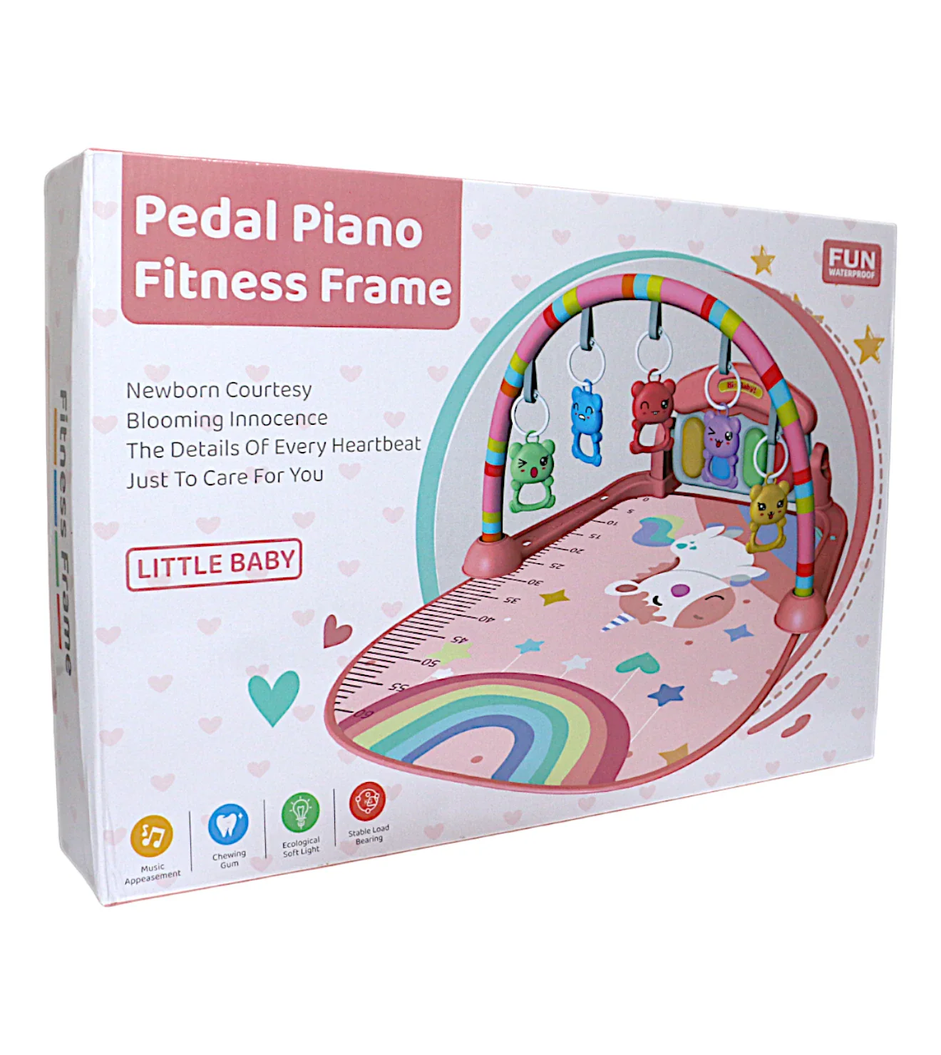 baby play gym piano fitness 8802 - Image 2