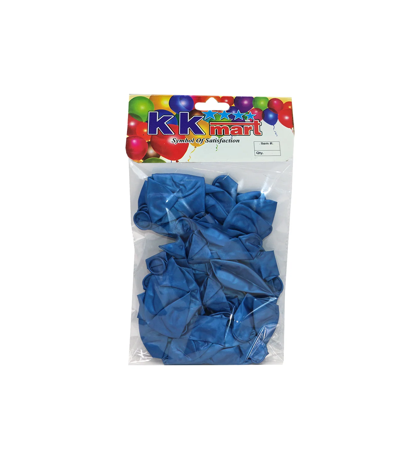 balloon 25pc metallic blue - Image 2