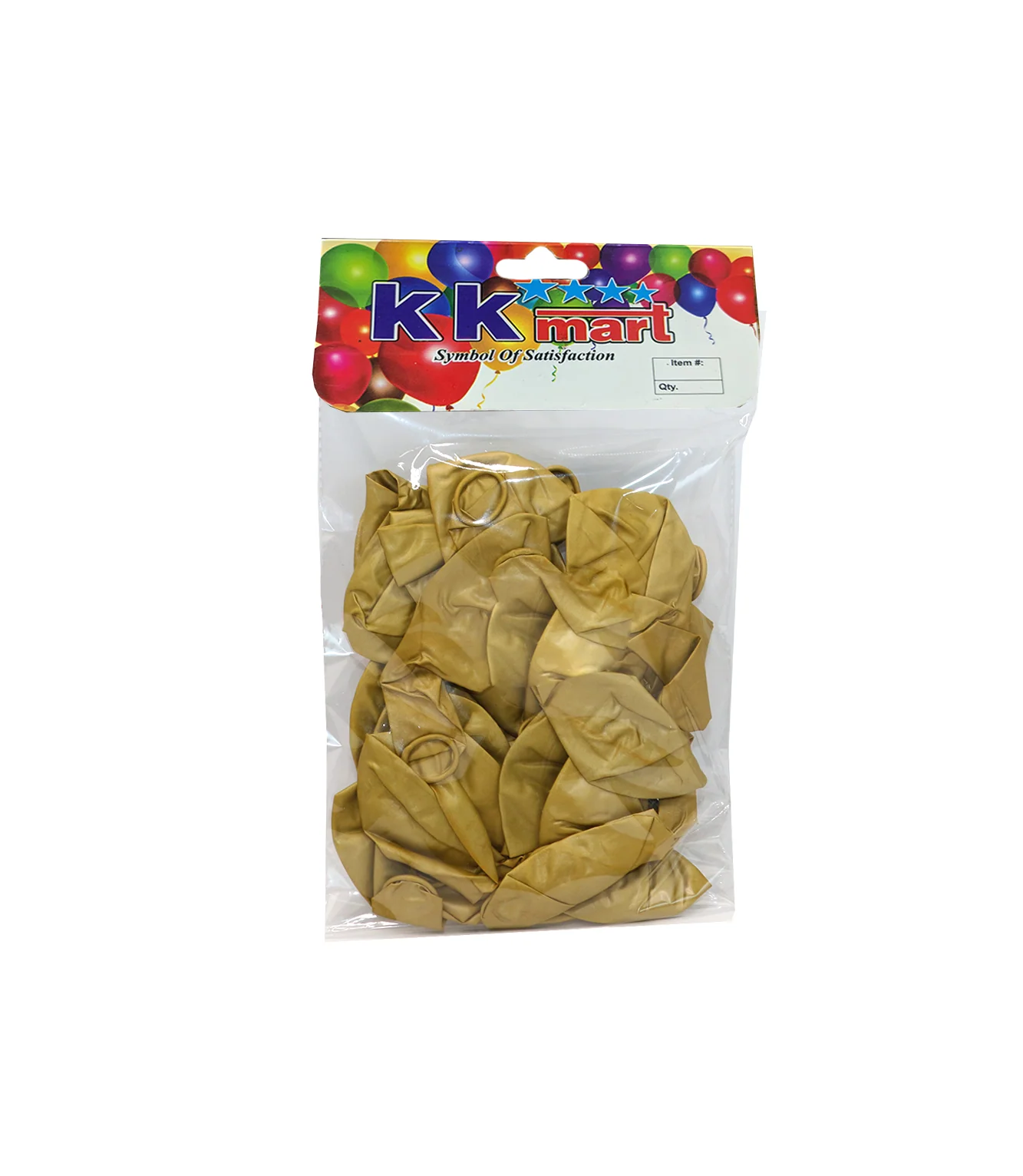 balloon 25pc metallic golden - Image 2