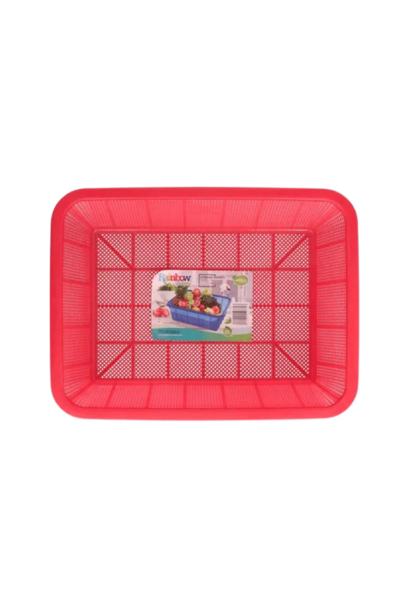 plastic basket small pak rainbow - Image 3