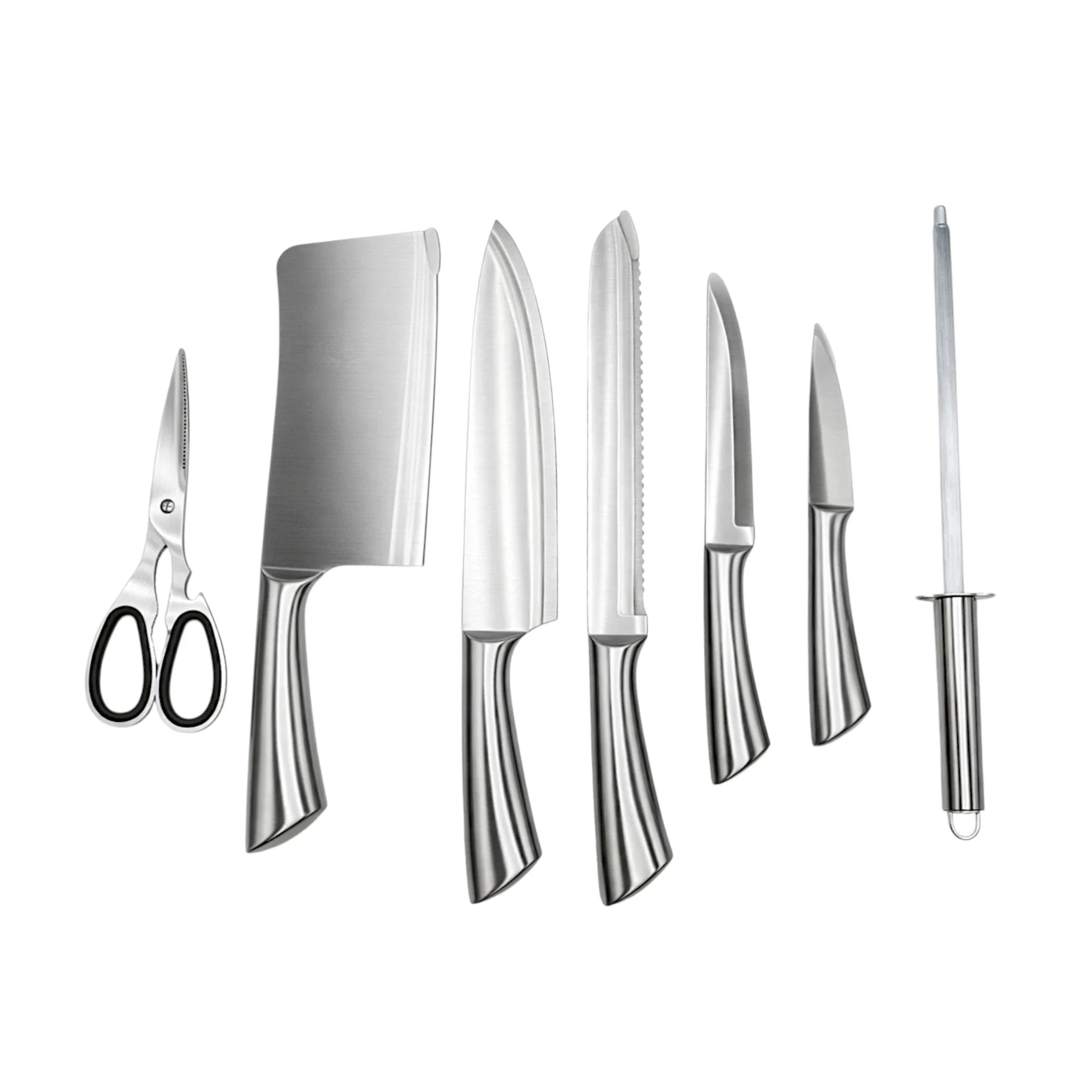 bass knife set 8pc plastic stand china ba-06 - Image 2