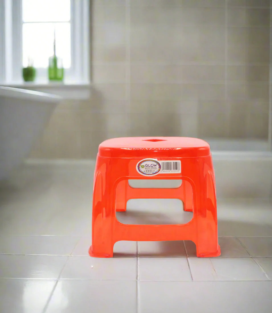 plastic bath stool pak glow