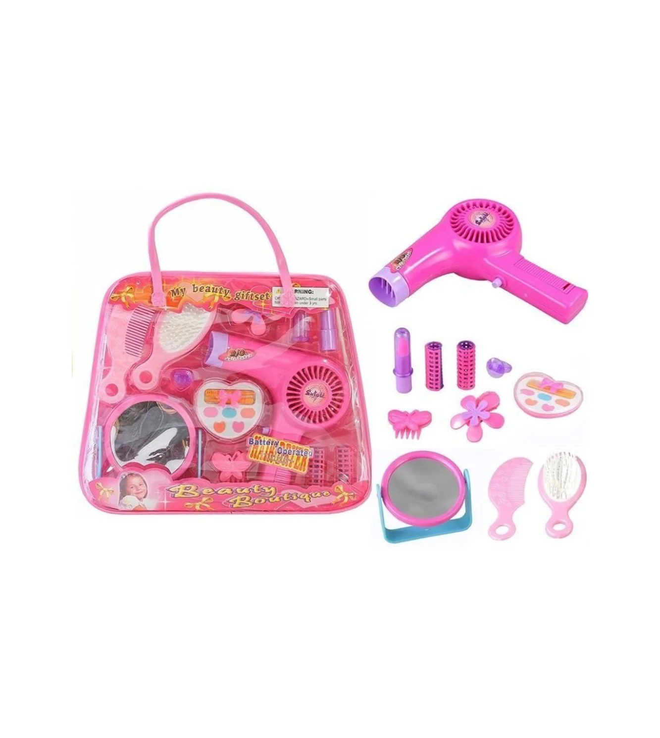 beauty bag with dryer t753