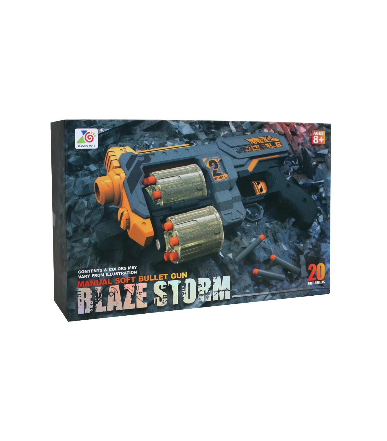 blaze storm manual soft bullet gun - Image 2