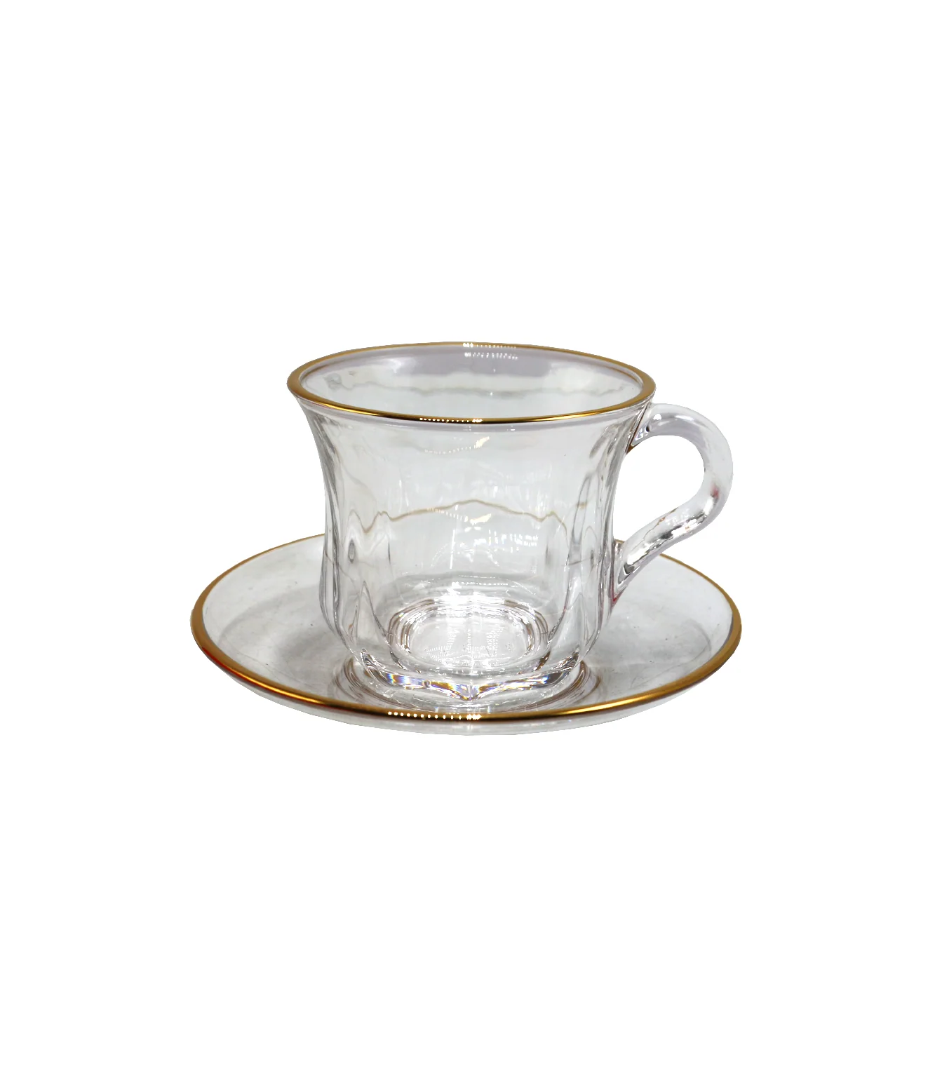blinkmax glass cup & saucer set china ktzb60 - Image 2