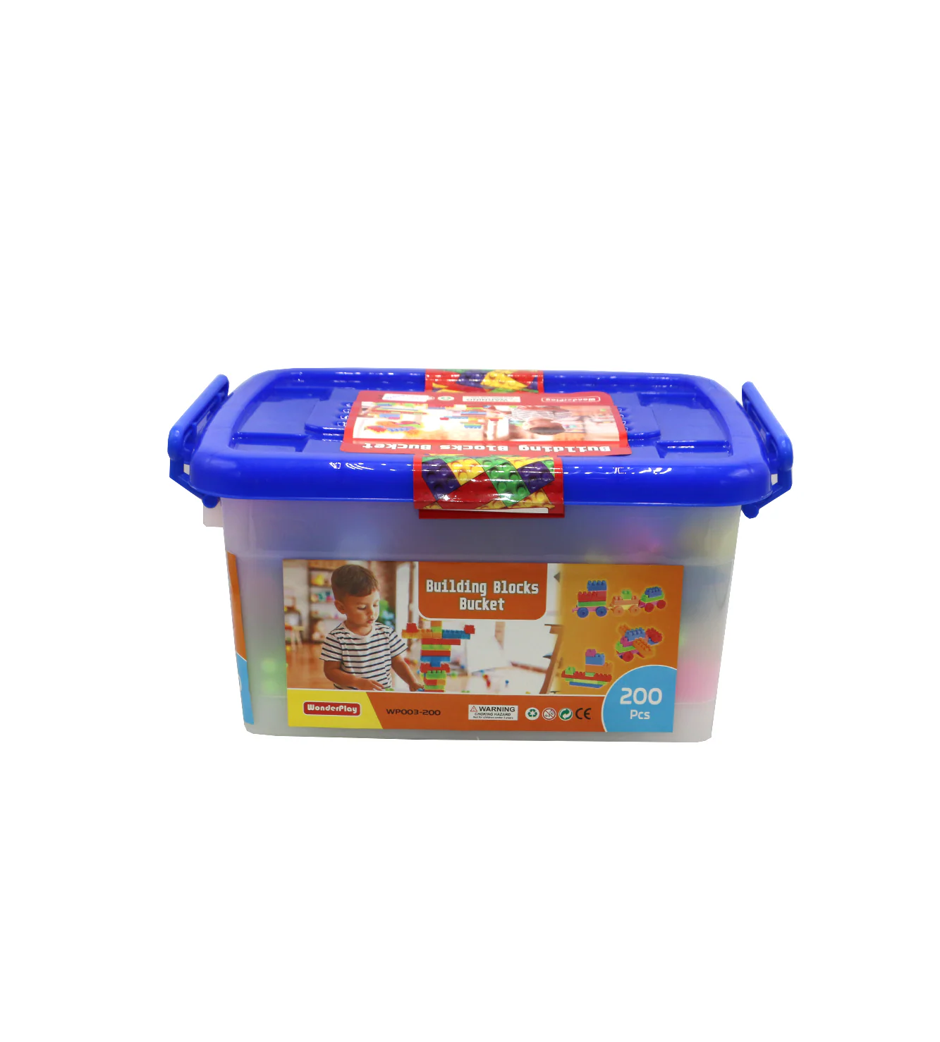building blocks tub 200pc - Image 2
