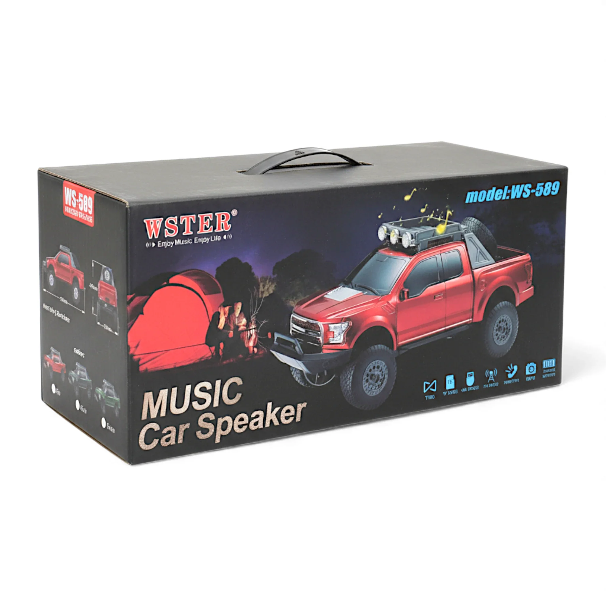bluetooth jeep speaker ws-589 - Image 2