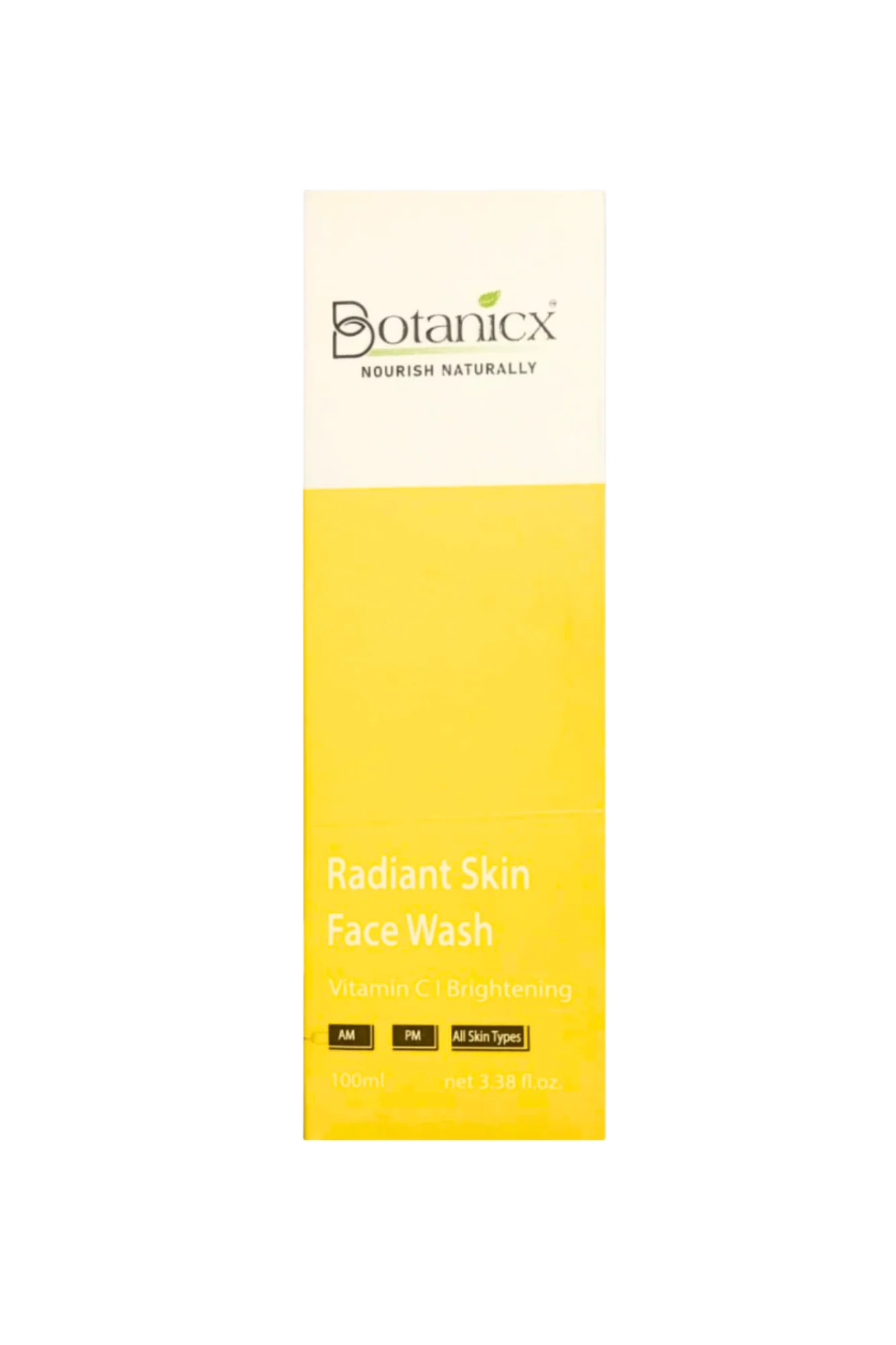 botanicx face wash radiant skin 100ml - Image 2
