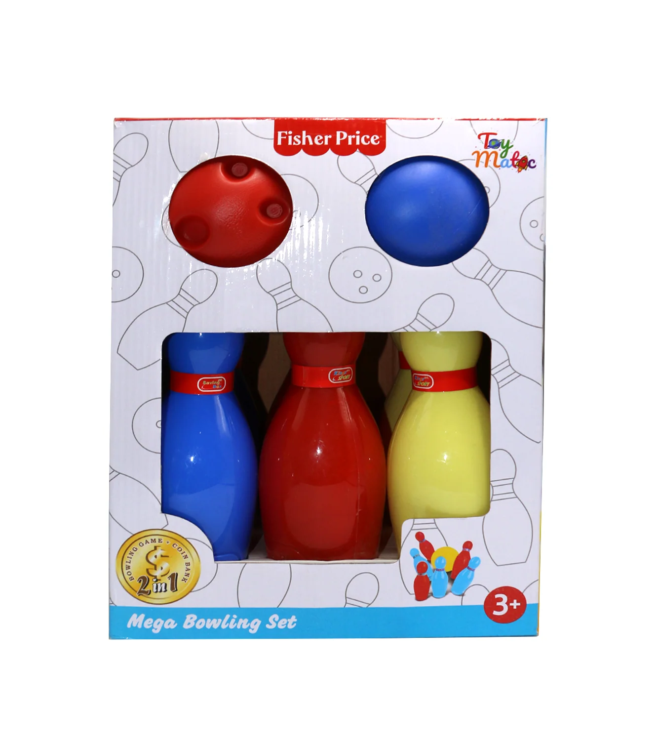 kids bowling game colorful t156 - Image 2