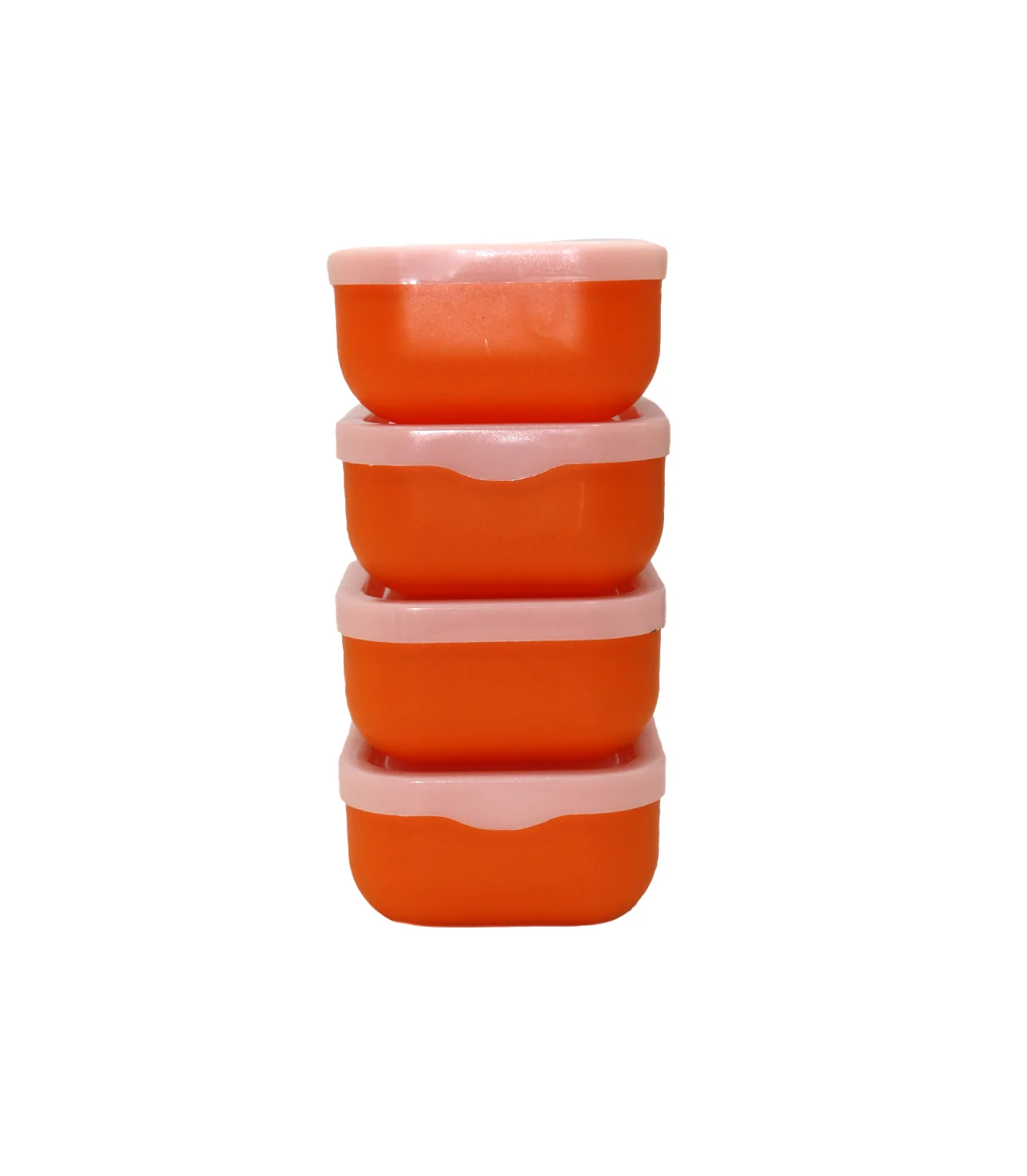 plastic box 4pc square pak d891 - Image 2