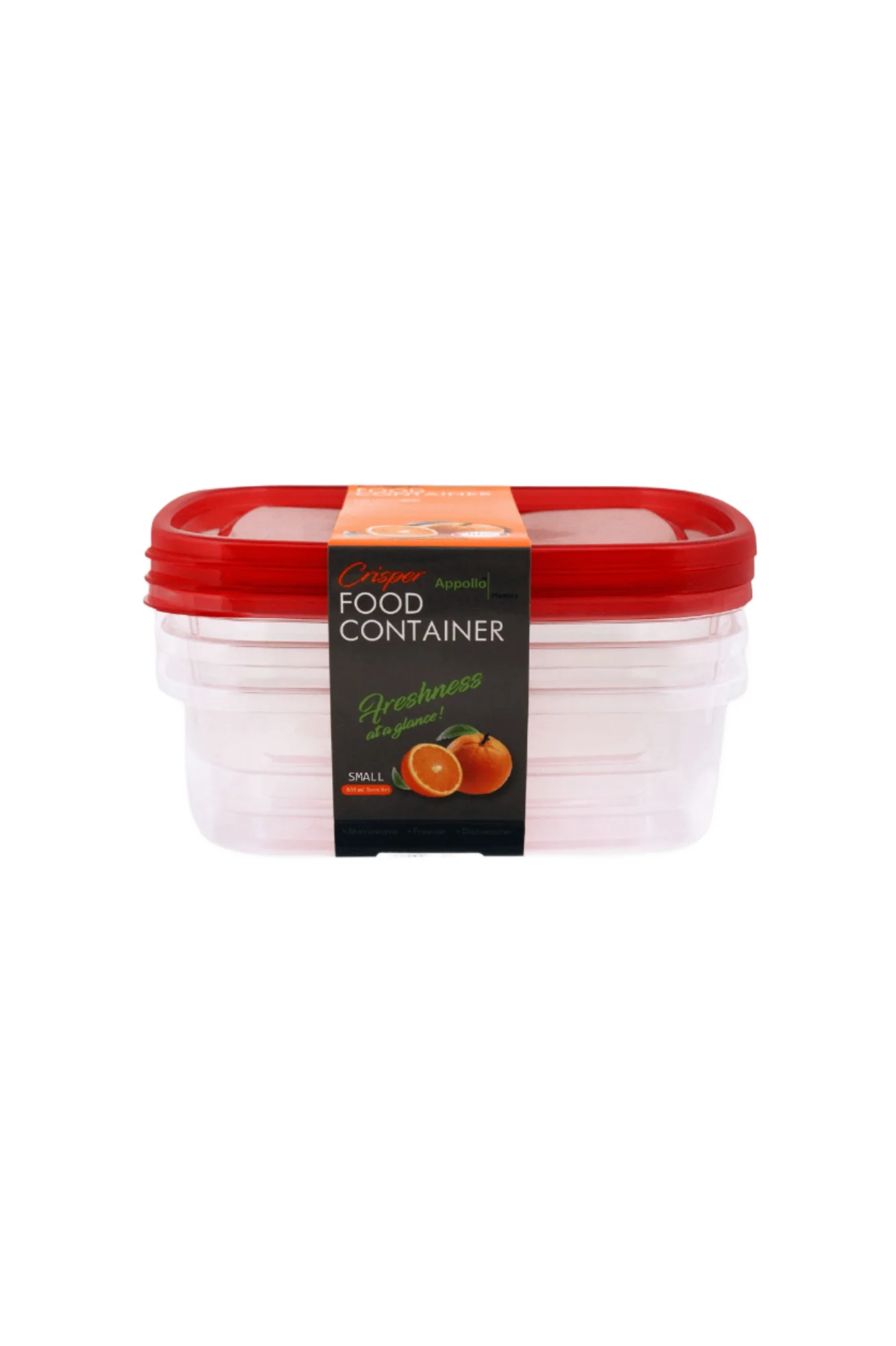 appollo crisper box set 3pc small pak d092 - Image 2
