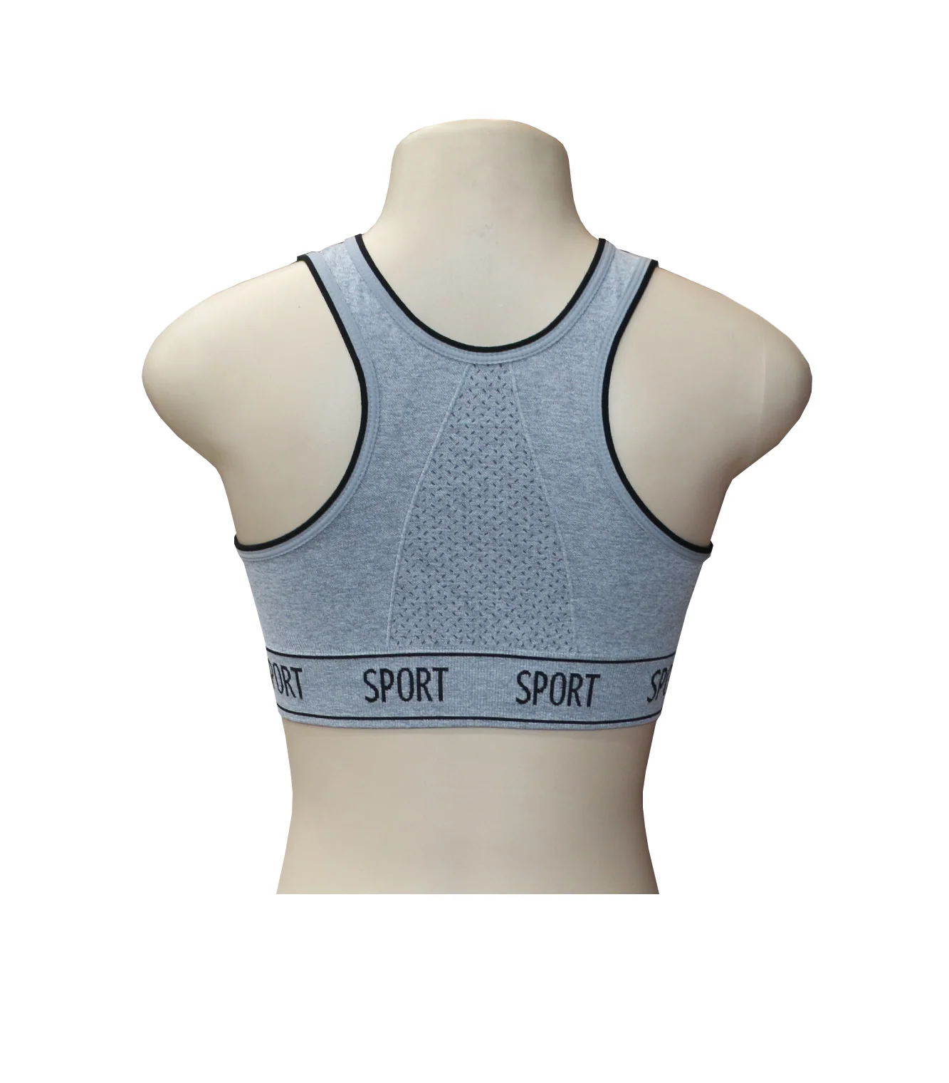 bra sports light grey 6739 - Image 2