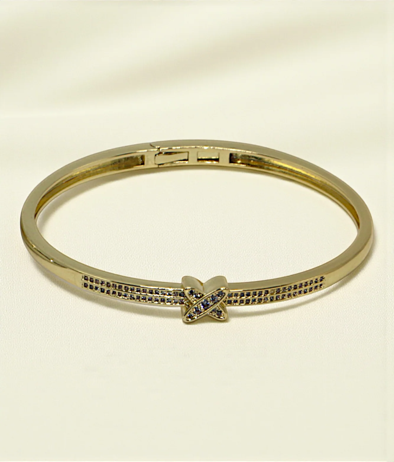 bracelet bangle crystal cross x china - Image 2