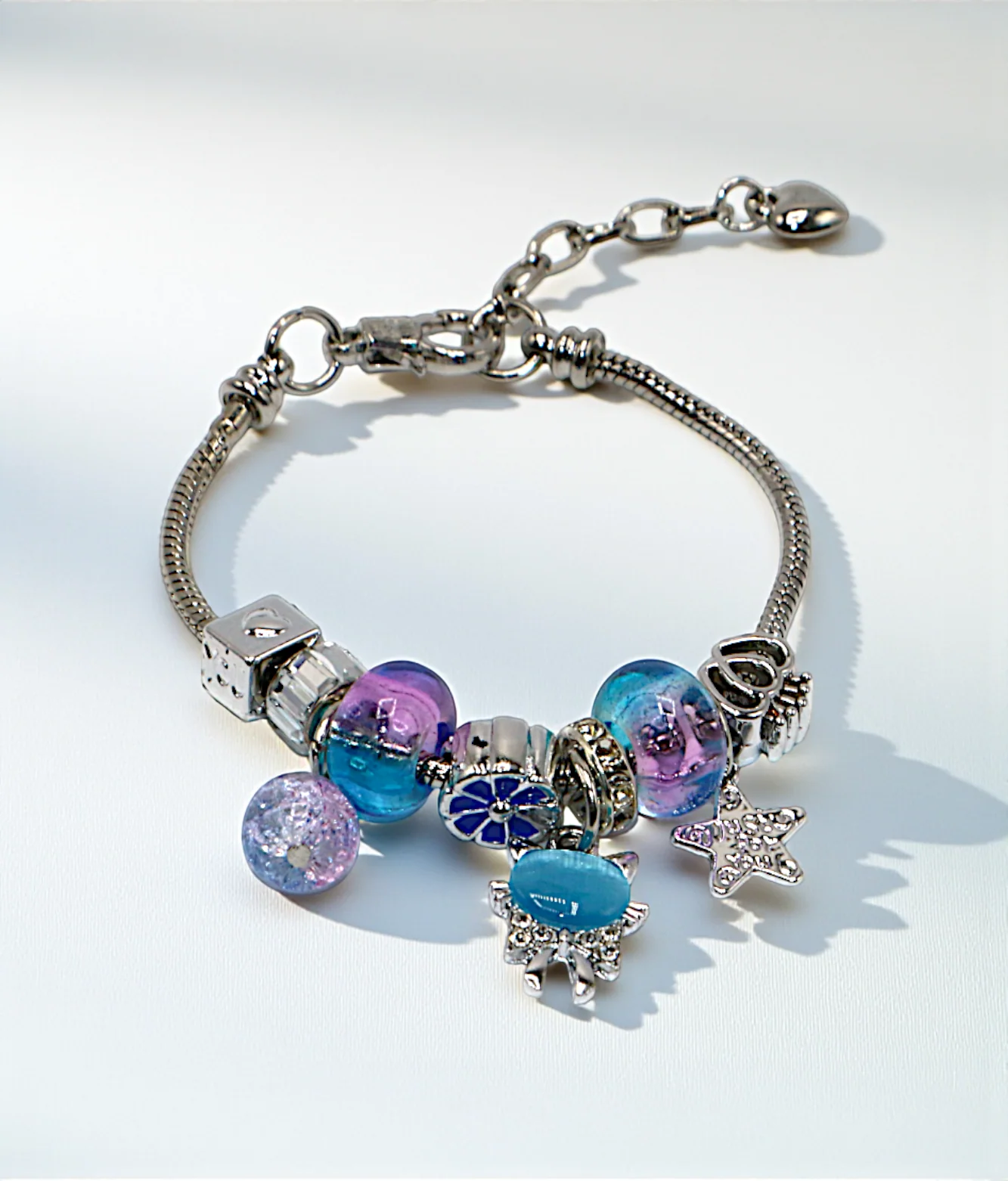 bracelet snake chain multi beads china - Image 10