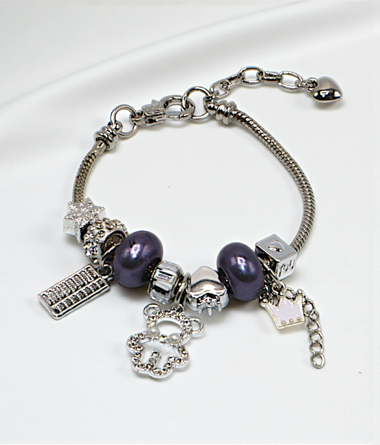 bracelet snake chain multi beads china - Image 6