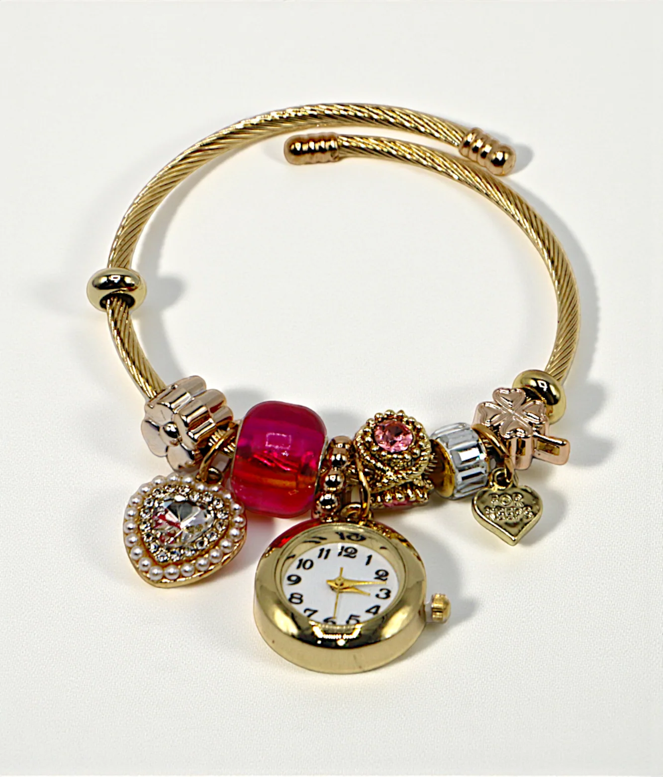 bracelet with watch gold plated china - Image 10
