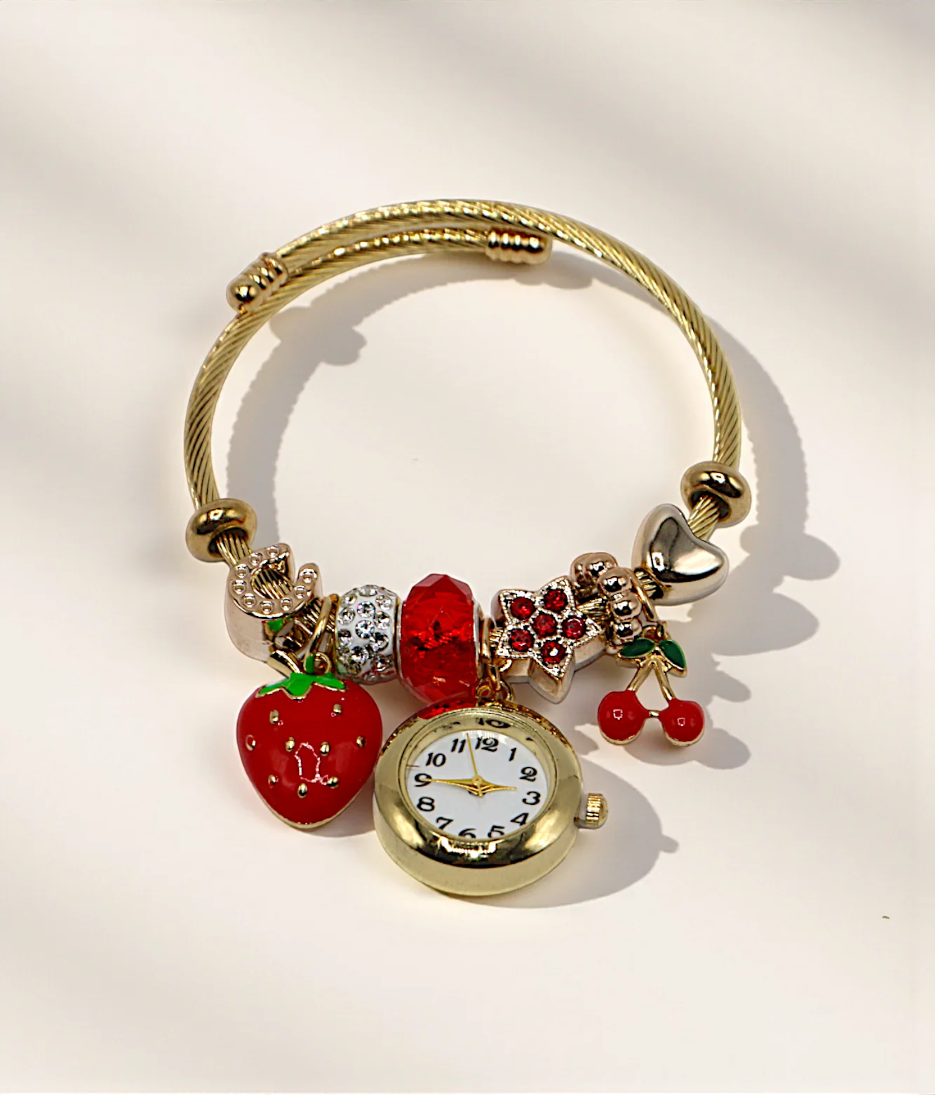 bracelet with watch gold plated china - Image 3