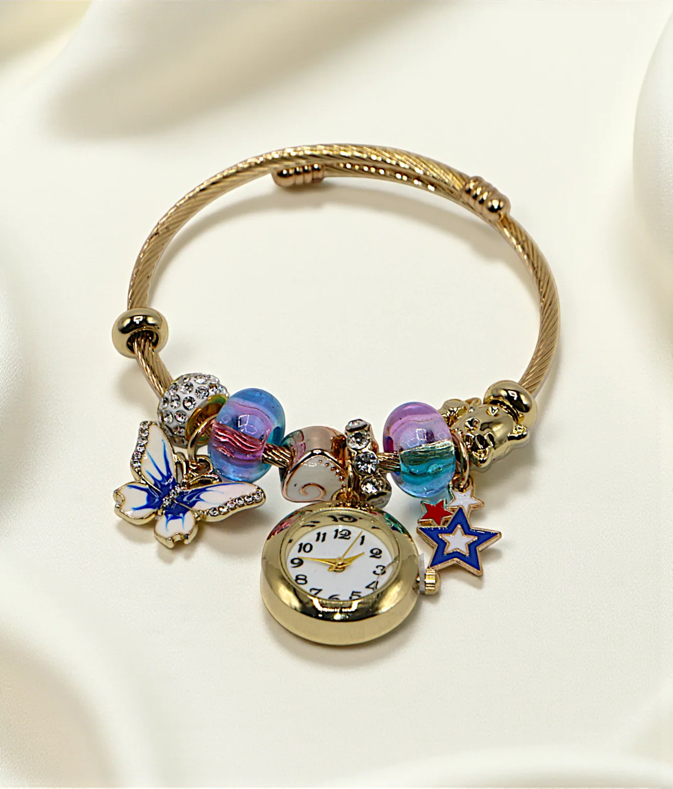 bracelet with watch gold plated china - Image 7