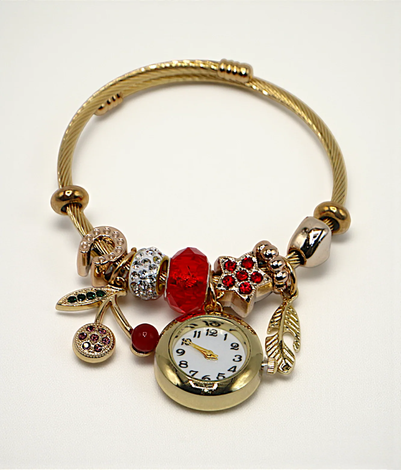 bracelet with watch gold plated china - Image 8