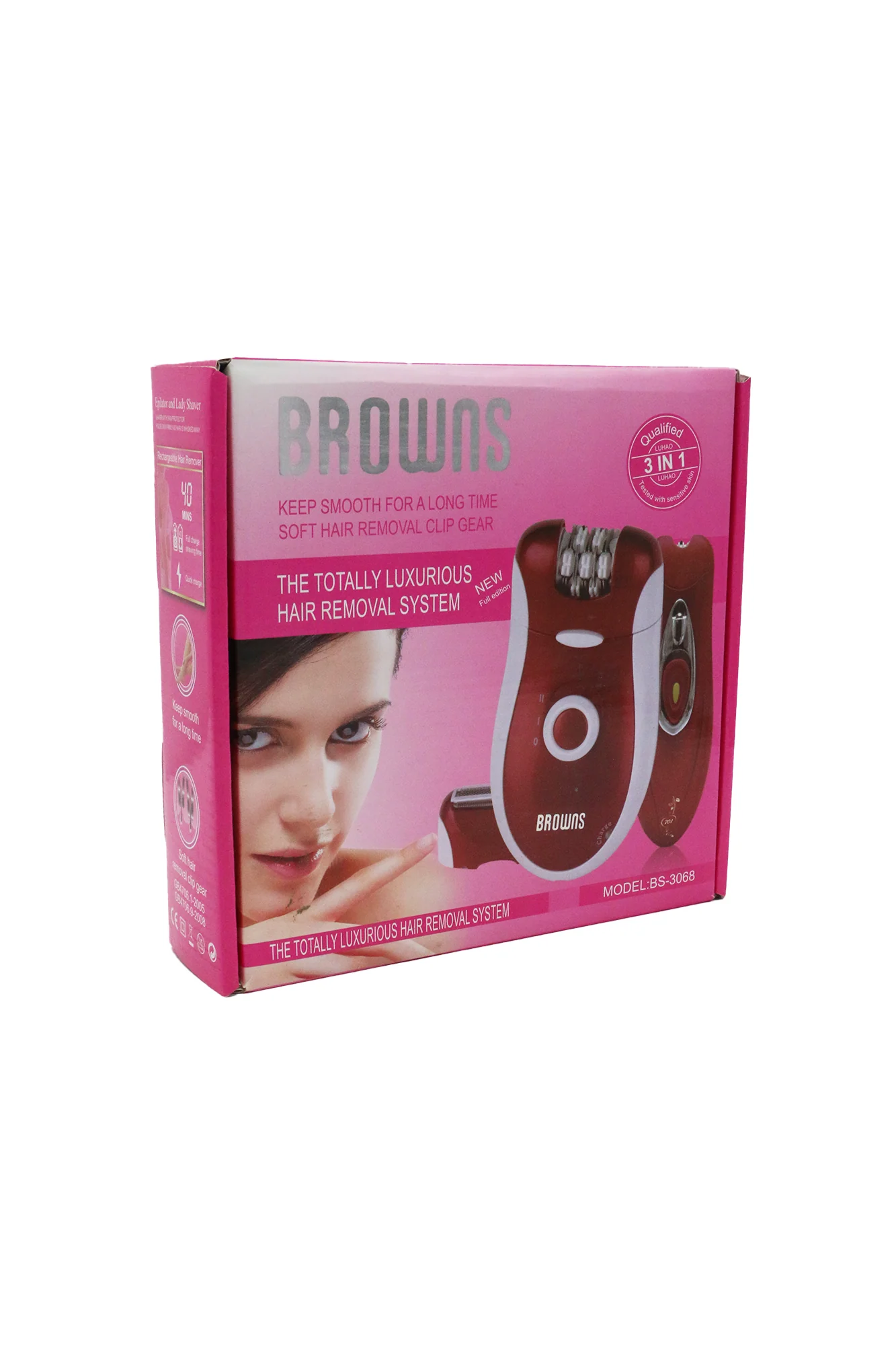 browns epilator bs-3068