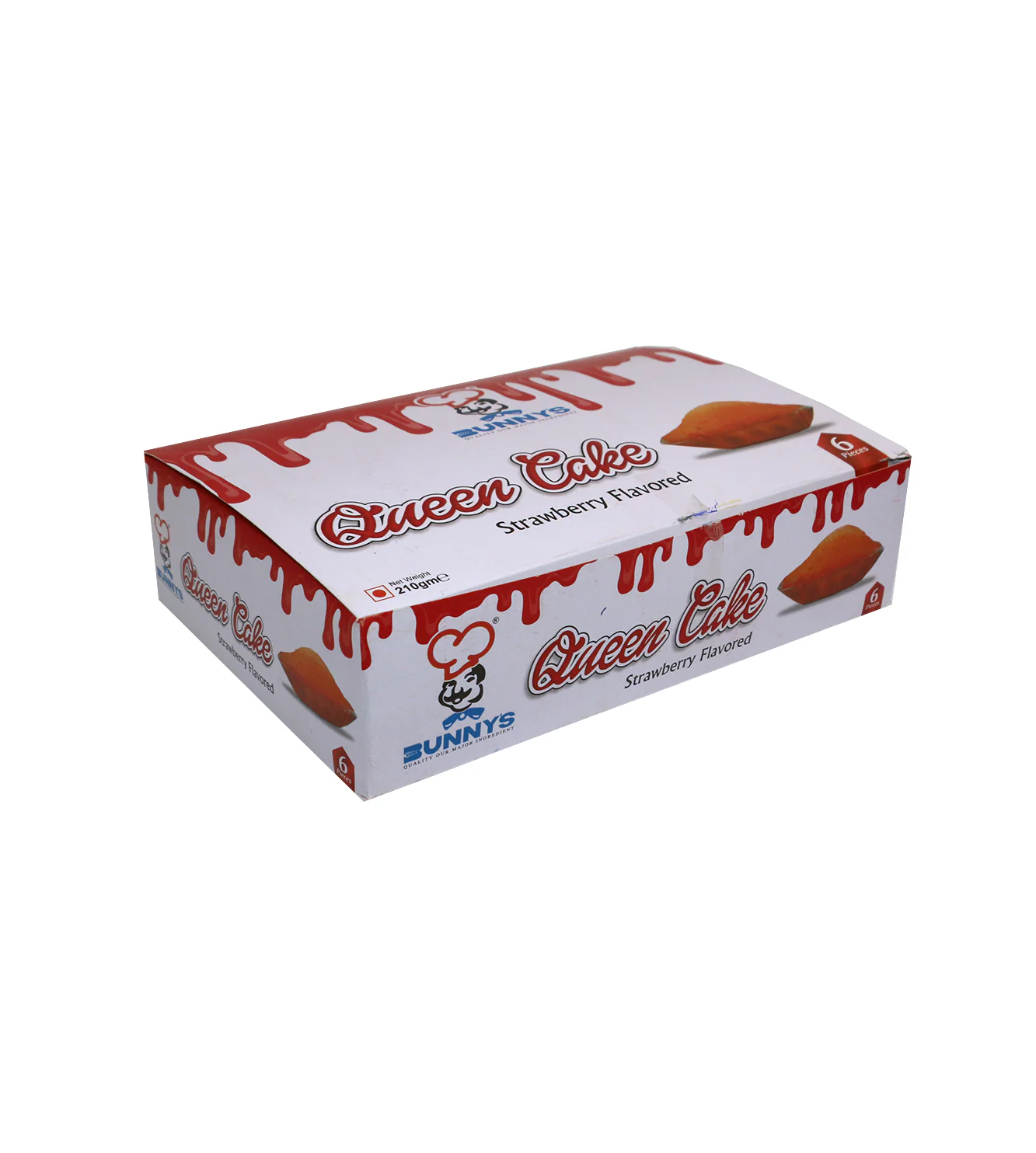 bunnys queen cake strawberry 35g - Image 2