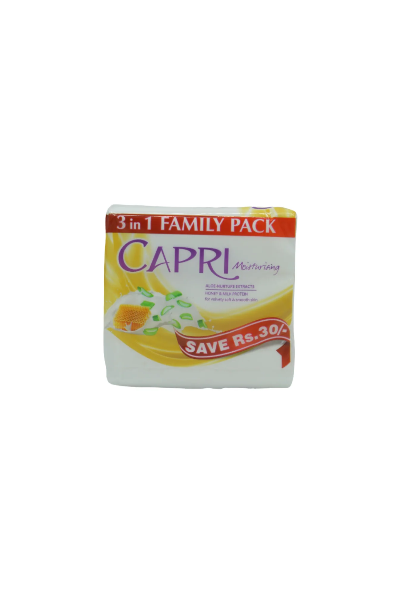 capri soap soothing glow aloe vera natural jasmine 3in1 120g
