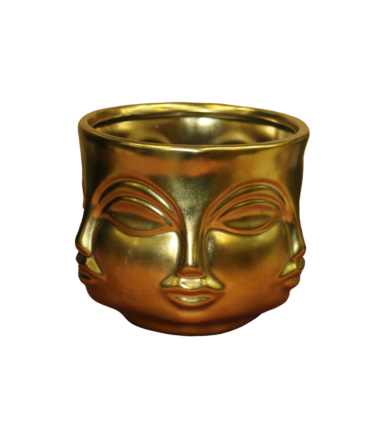 ceramic golden vase china - Image 2