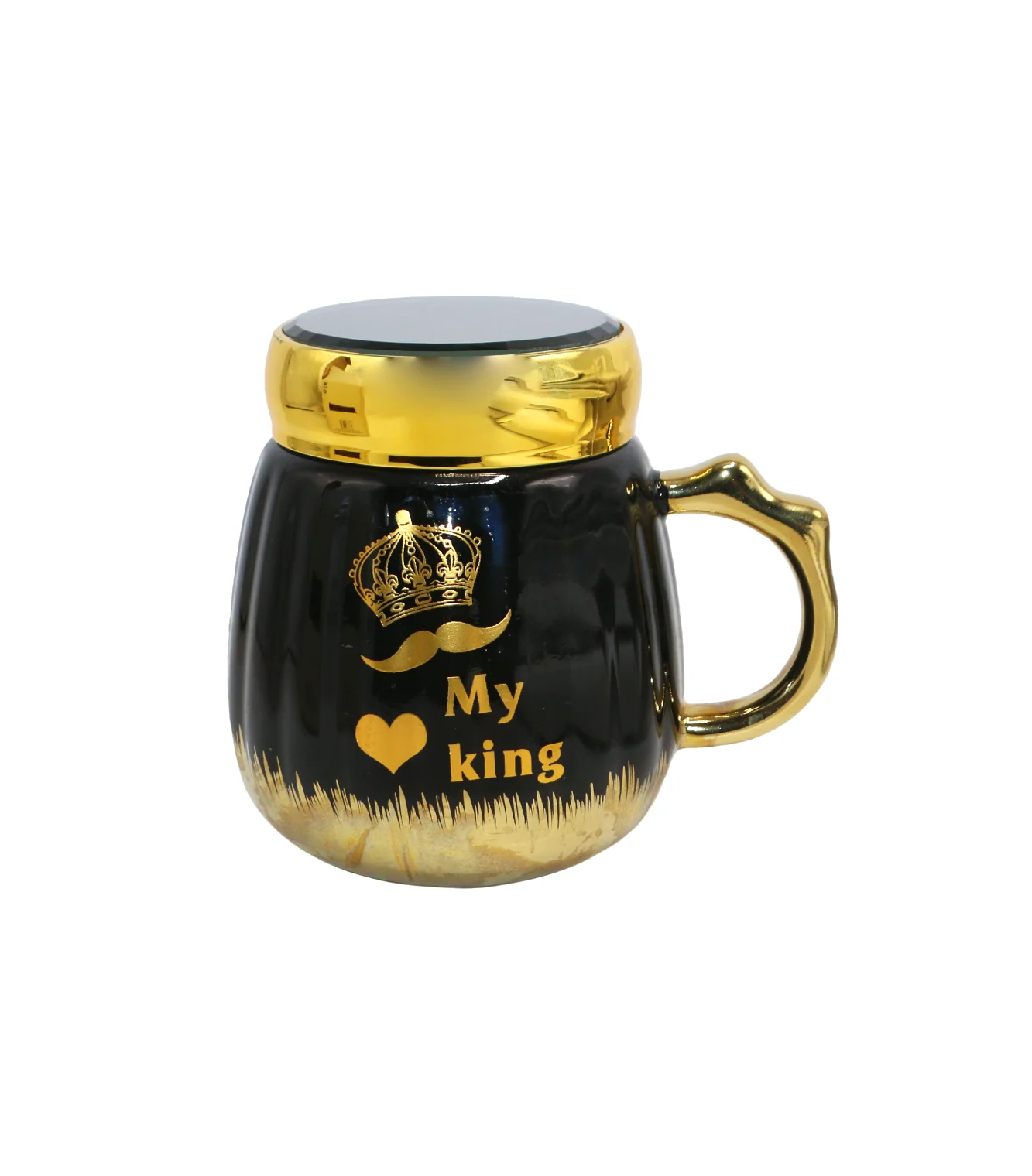 ceramic mug & lid china 11799-18 - Image 2