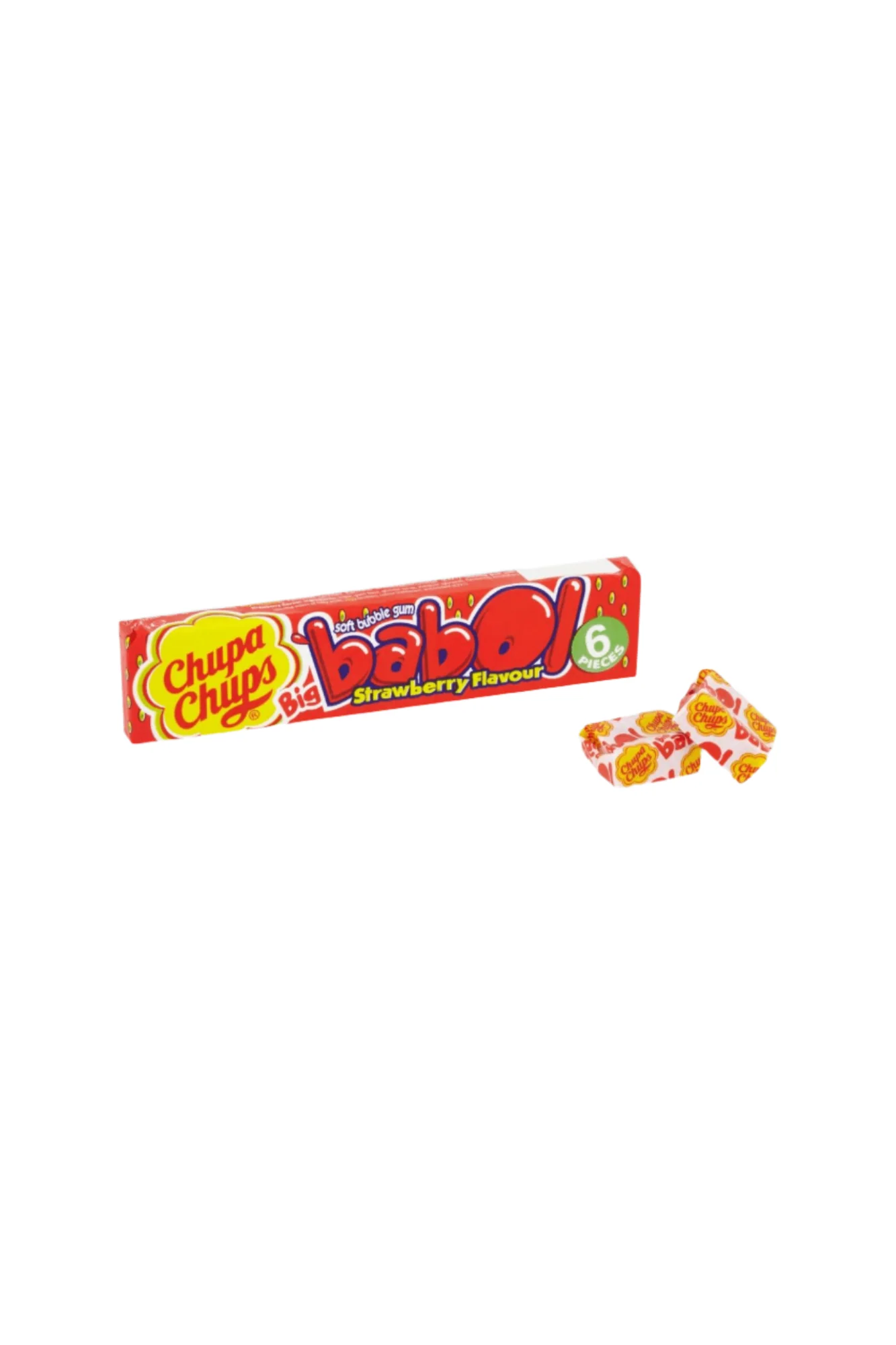 chupa chups gum strawberry 27g - Image 2