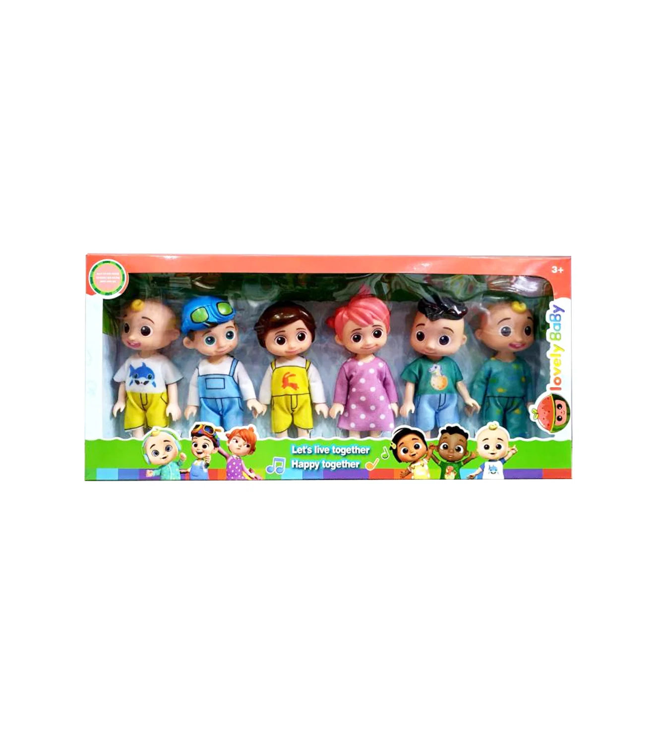 cocomelon family 6pc t178 - Image 2
