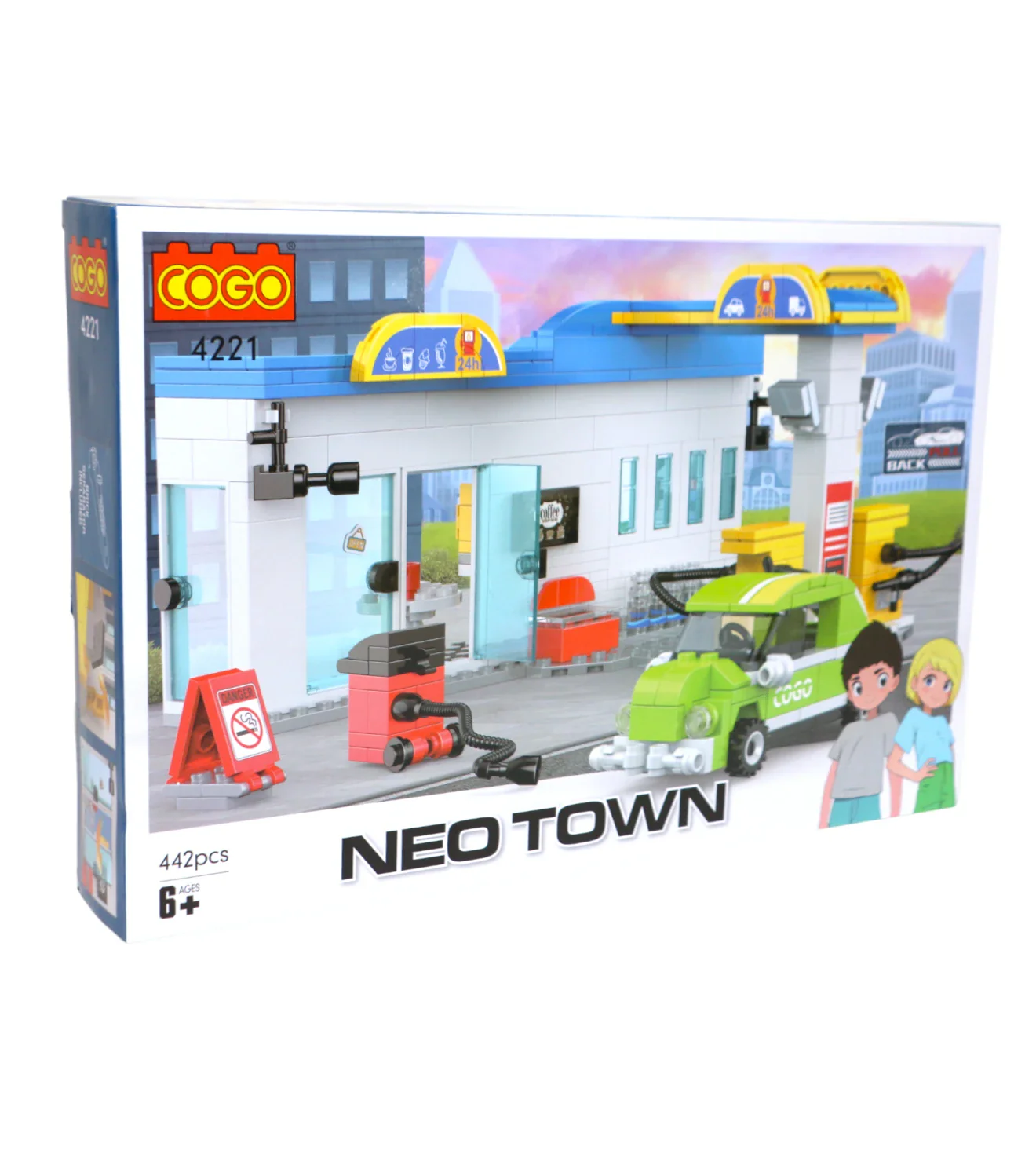cogo lego blocks neo town 442pc - Image 2