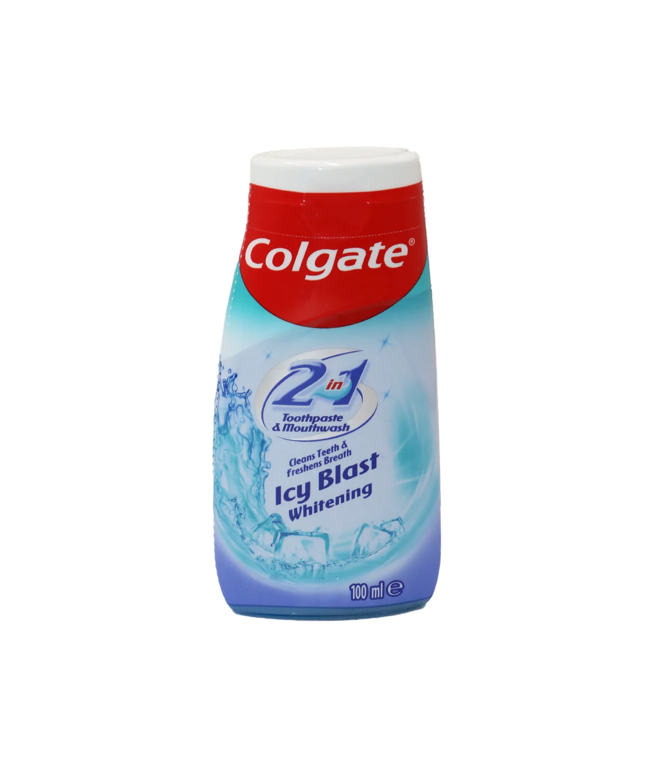 colgate 2in1 icy blast toothpaste & mouthwash 100ml