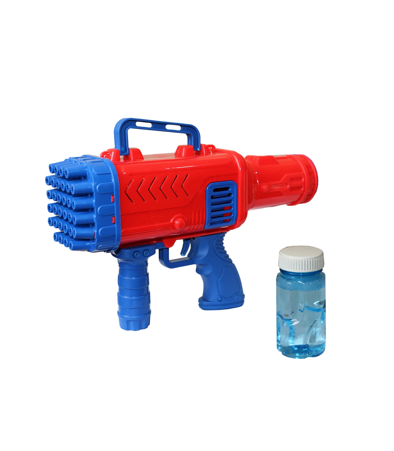 colorful bubble gun 32holes 10"x6"