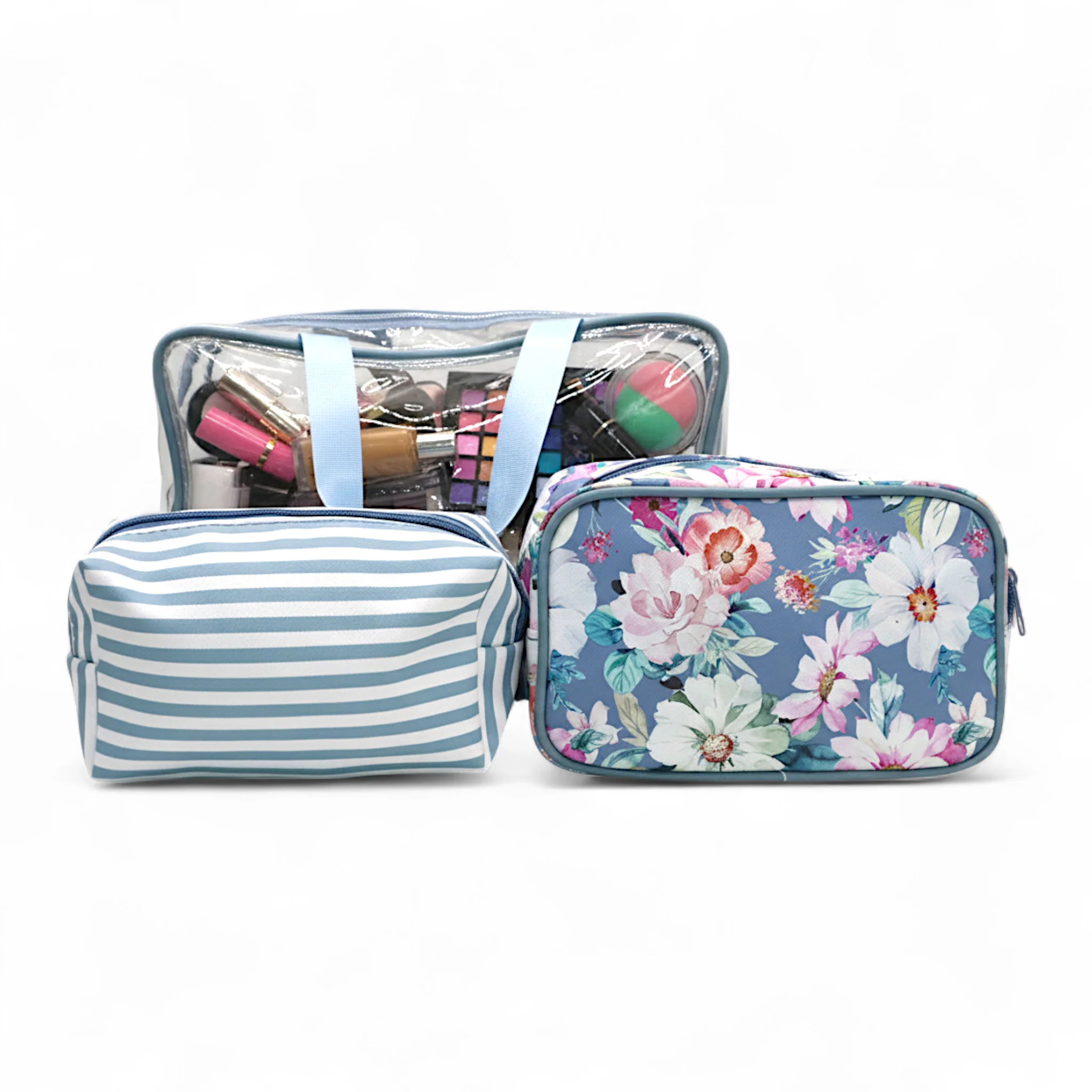 cosmetics pouch set 3pc hf china - Image 2